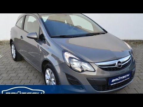 Opel Corsa D 1 2 Energy Easytronic Klima Sitzheizun Youtube