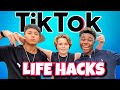 I TESTED EXTREME TIK TOK LIFE HACKS to see if they work  😜  **CRAZY CHALLENGE** 🤪 | Hayden Haas