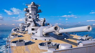 The 510mm Guns on the SUPER Battleship Satsuma are NUTS (World of Warships Gameplay)