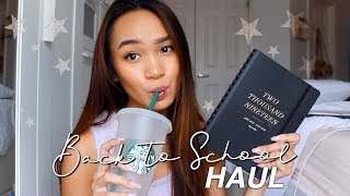 back to school supplies haul 2018 + giveaway