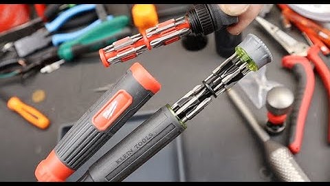 Riding the Bit Carousel: Klein vs Milwaukee 27-in-1 precision drivers with onboard storage.