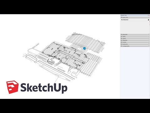 DWG and DXF (AutoCAD files) import to SketchUp