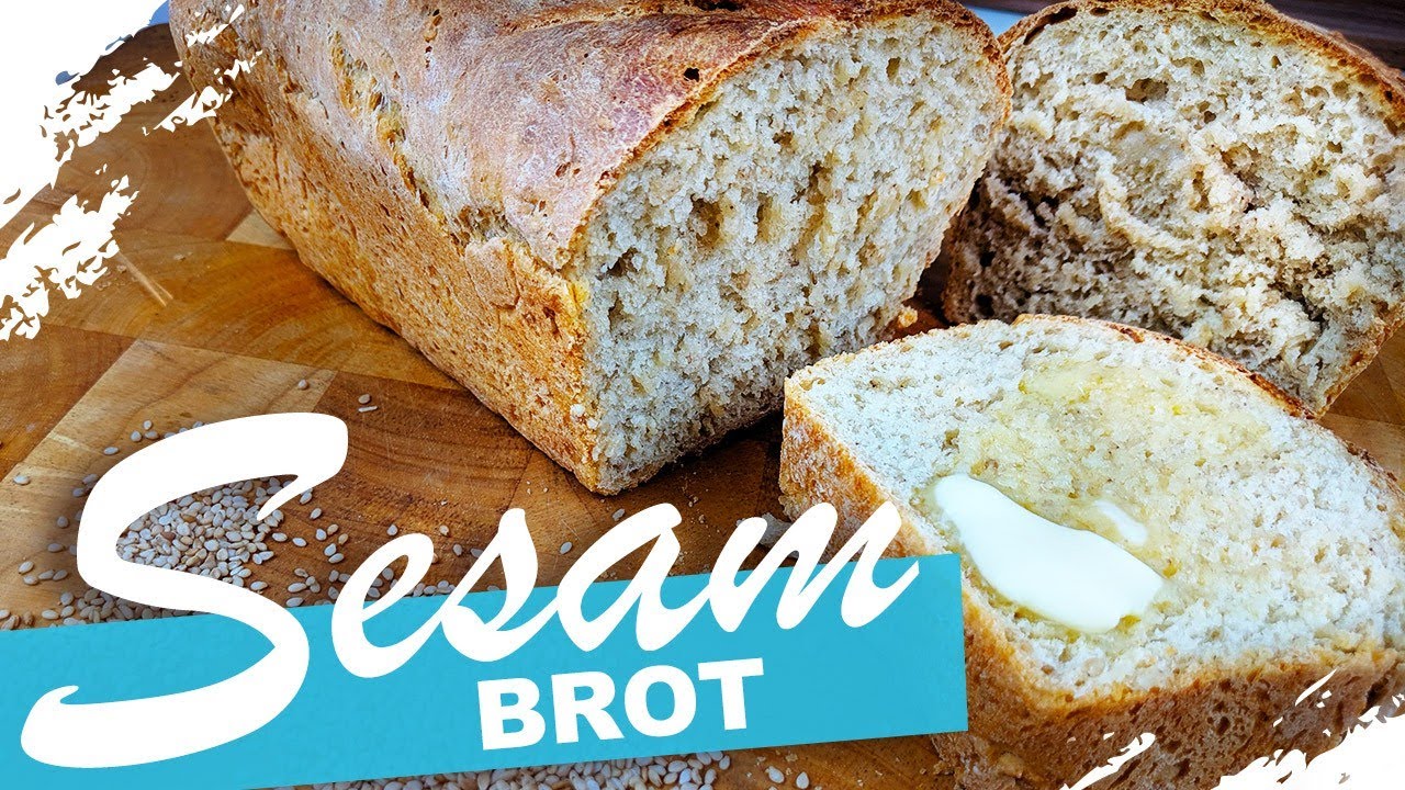 Mal schnell Brot backen: Sesambrot Rezepte - YouTube