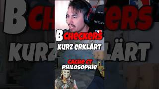 Warum gute CTs immer Checkers spielen