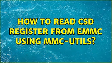 How to read CSD register from eMMC using mmc-utils? (2 Solutions!!)