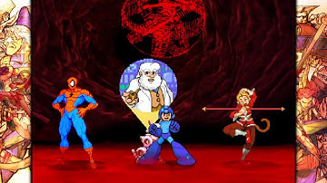 Marvel VS Capcom 2 - Spider-Man/Megaman/SonSon - 8 Star Difficulty Playthrough