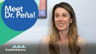 Meet Dr. Peña | Cook Children&#39;s Pediatrics Trophy Club | Cook Children&#39;s