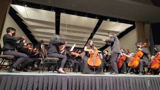 Malavika Nair-1st Violin Symphony Orchestra Concerto Competition performance