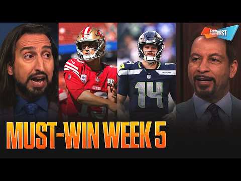 Rams ‘MUST WIN’ v. Bills, Patriots ‘need revenge’, Will Brock Purdy ‘ascend’ vs. the Seahawks? | FTF