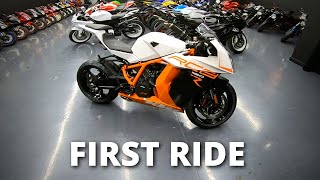 The KTM RC8 R