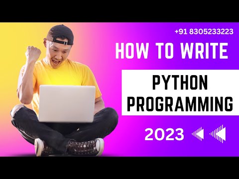 How To Write Python Programming