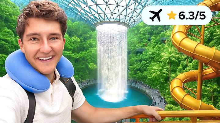 I Spent 48 Hours In The WORLDS BEST Airport!