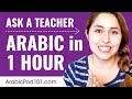 Learn Arabic in 1 Hour - ALL of Your Absolute Beginner Questions Answered!