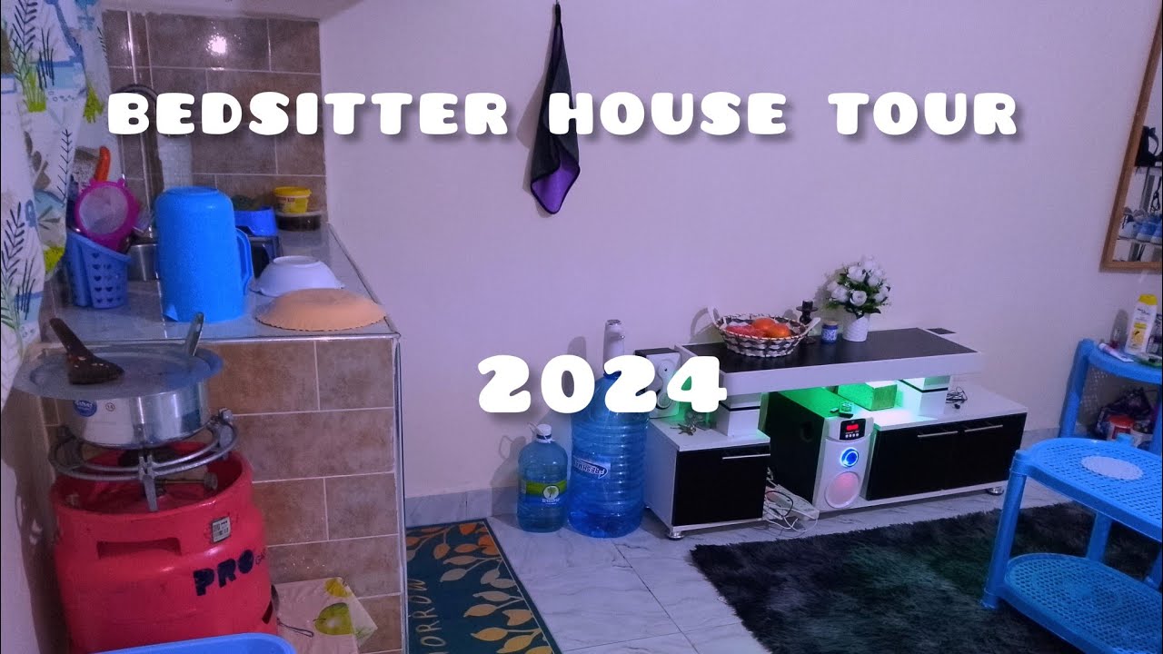 My bedsitter House Tour ((2024)) //Minimalistic Studio Apartment Tour in NAIROBI