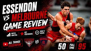 Another Dark Day At The G | AFL Essendon vs Melbourne Review