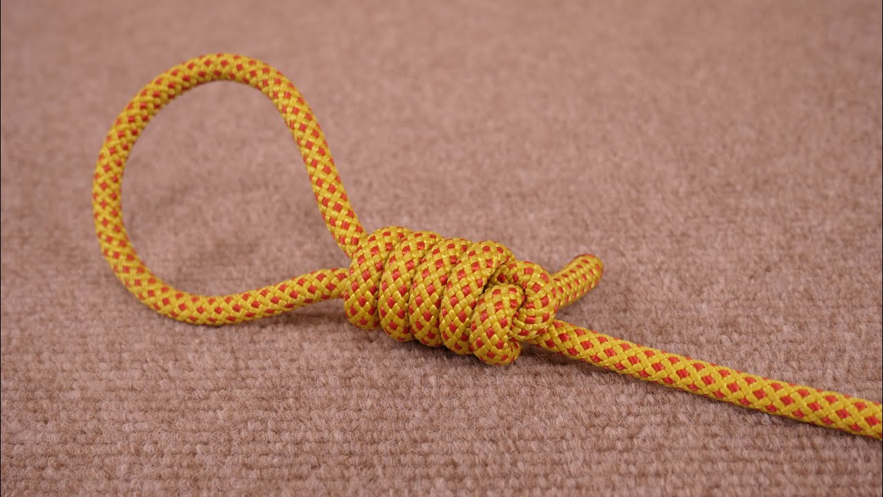 Two quick action knots, knotting methods - YouTube - Lightweight Knotting For Fast Access