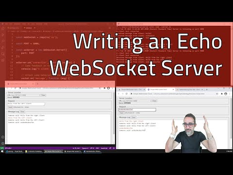 3.1 How to Write an Echo WebSocket Server in Node.js - Fun with WebSockets!