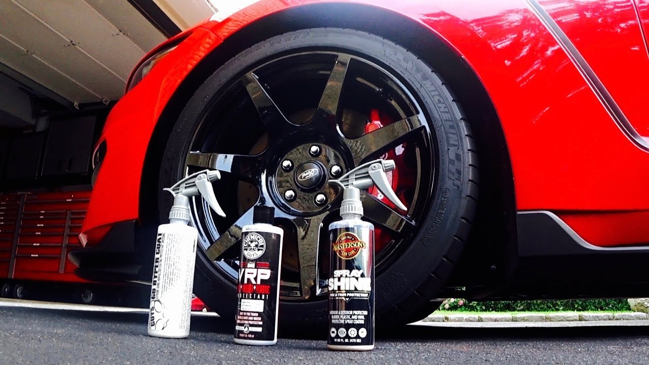 Tire Dressings and Application Method I Use Auto Fanatic YouTube