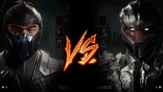 Mortal Kombat 11 - Sub-Zero Vs. Noob Saibot (VERY HARD)