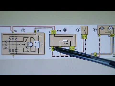 Видео: Как работает контрольная лампа генератора на классике и современных генераторах