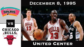 Full Game: Revenge of the Worm? | Spurs vs Bulls (December 8, 1995) screenshot 5