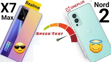 Oneplus Nord 2 vs Realme X7 Max speedtest, ram management using 20 applications 🔥🔥🔥