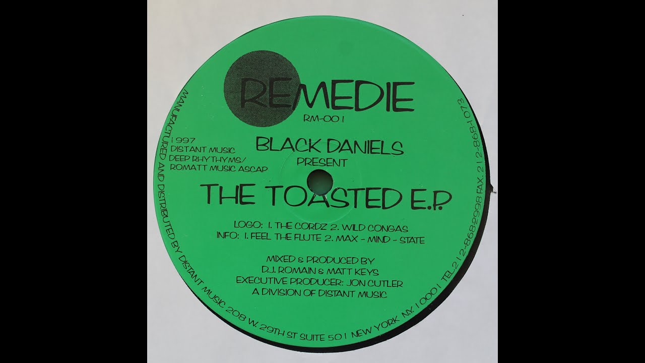 Black Daniels - The Toasted E P - The Cordz