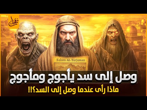 وصل الى سد يأجوج ومأجوج وما رأوه كان مرعب رحلة سلام الترجمان صاحب الثلاثين لسان إلى سد يأجوج ومأجوج 