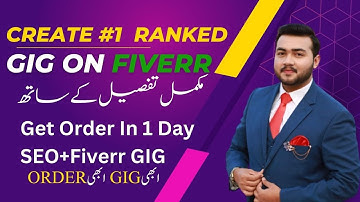 How to create GIG on Fiverr | SEO Gig optimization Life Changing Training