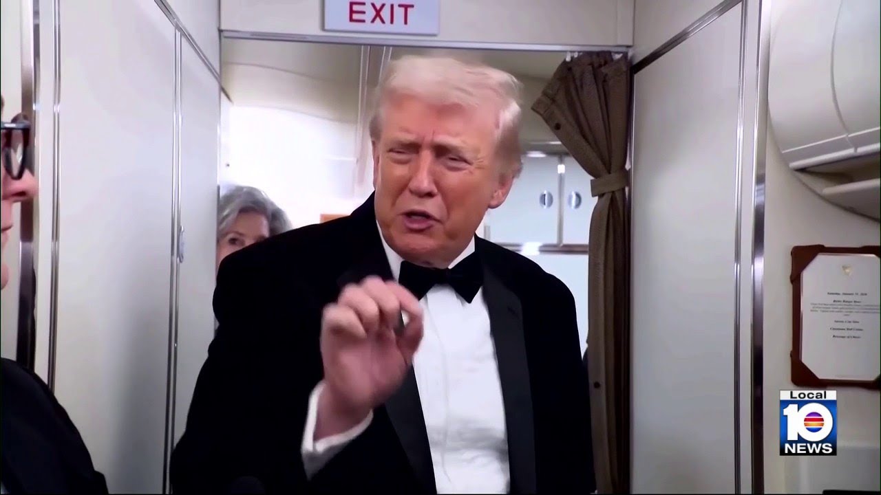 Trump says he's thinking about suing Epstein estate, journalist