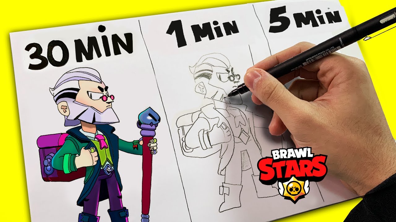 Youtube Video Statistics For Desenhando Novo Brawler Byron Em 30 Min 5 Min 1 Min Brawl Stars Noxinfluencer - como desenhar brawls star