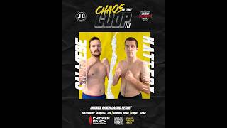 Chaos in the Coop III JR Entertainment presents MMA 6 HATERY vs CALMESE