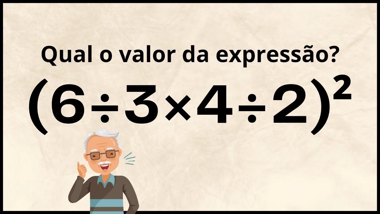 🔥 MATEMÁTICA BÁSICA - Qual o valor da expressão? - YouTube