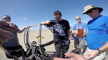 Paramotor Pre-Flight Flat Top Ninja Ground School!! Powered Paragliding SUPER Training Motor Info!!