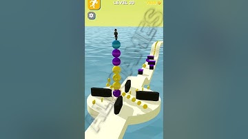 Stack Rider LVL 33 Gameplay FUN GAME #shorts #StackRider #fungames #viralvideo