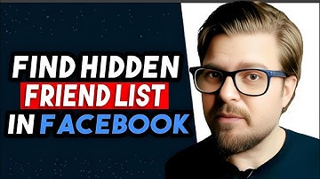 How To Find Facebook Hidden Friend List  - 2025  | EASY & FAST