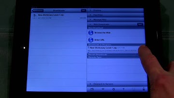 Download & View the Tap Dictionary using Goodreader