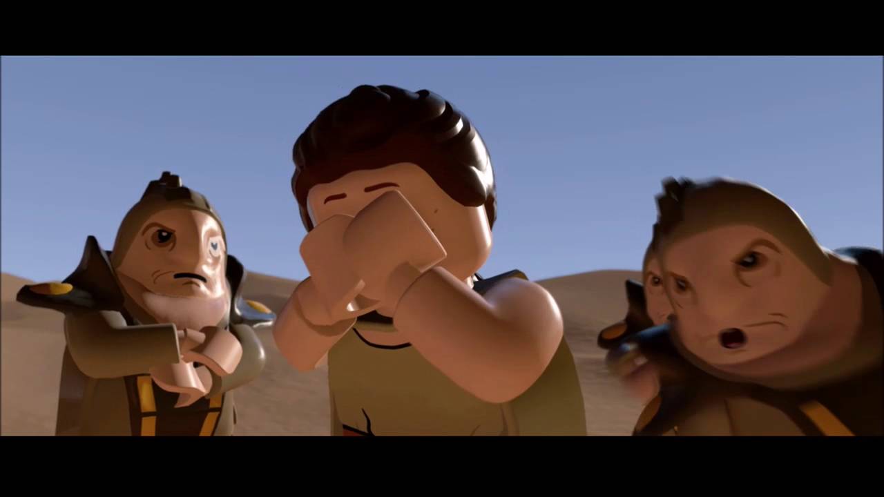LEGO Star Wars: The Force Awakens: Rey's Force Vision - YouTube