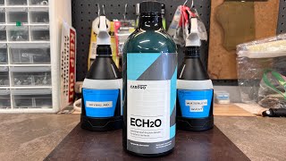 CarPro EcH2O in depth  From a Waterless Wash to a Drying Aid