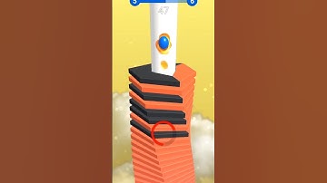 Stack Ball Level 5 #gaming #youtubeshorts #trending #games #viral #shorts #stackballsolution