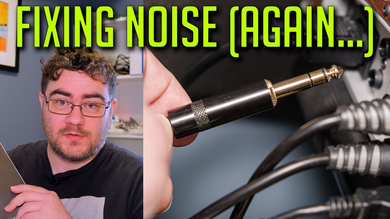 Balanced Cables on Moog Synth Solves Noise YouTube