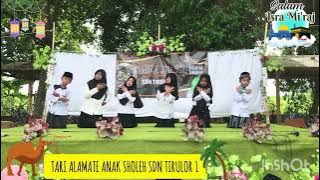 TARI ALAMATE ANAK SHOLEH | PERINGATAN ISRA' MIRAJ 1445 H SDN TIRULOR 1