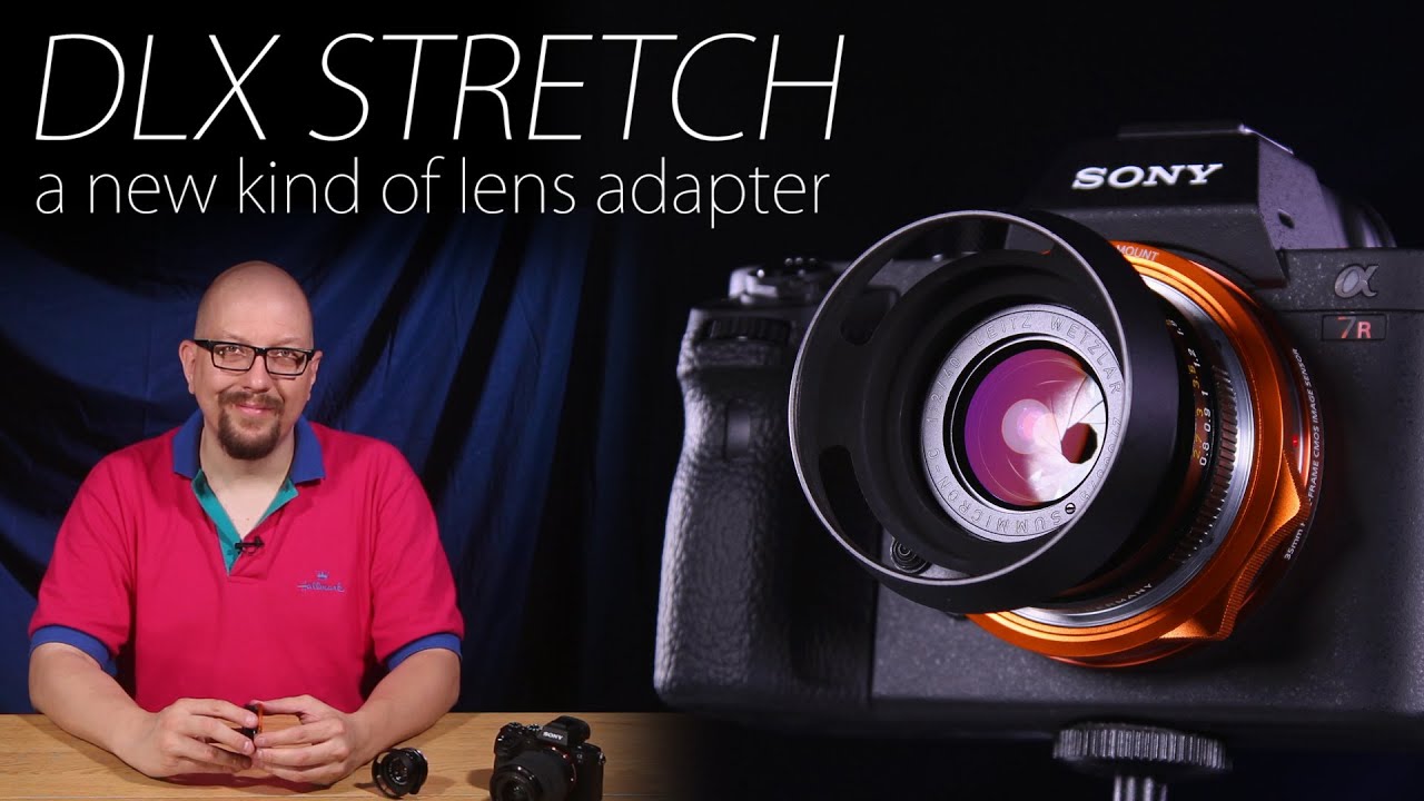 Fotodiox DLX Stretch Lens Adapter - Leica M To Sony E-Mount With Macro Helicoid For Mirrorless Cameras