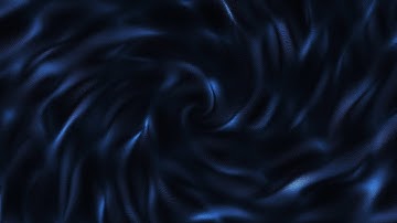 Dark Blue Wavy Vortex Loop Animation | Abstract Fabric Swirling Background | Hypnotic Flowing Waves