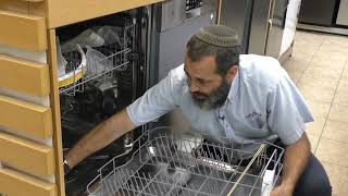 סקירה מדיח כלים אינטגרלי מלא אלקטרולוקס דגם ESL5205LO חשמלית בית אל על ידי אוריאל שטרן