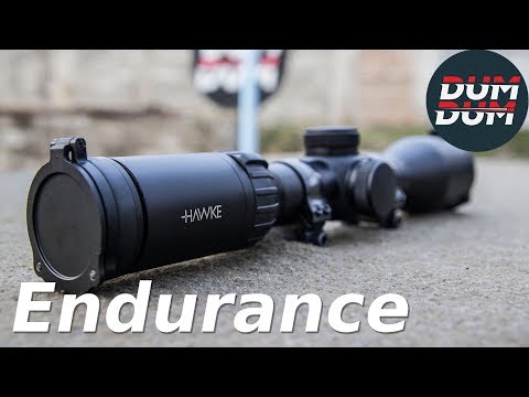 Hawke Endurance 1,5-6x44 test optike (riflescope test, eng subs)