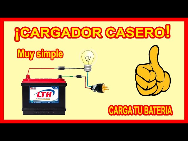 Cómo hacer un CARGADOR de BATERÍAS 12V (Casero)💡 