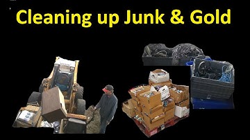 600 VHS TAPES ~ WIRES & ELECTRONICS ART & JUNK / CLEANUP ~ DAILY VLOG 2020 0077