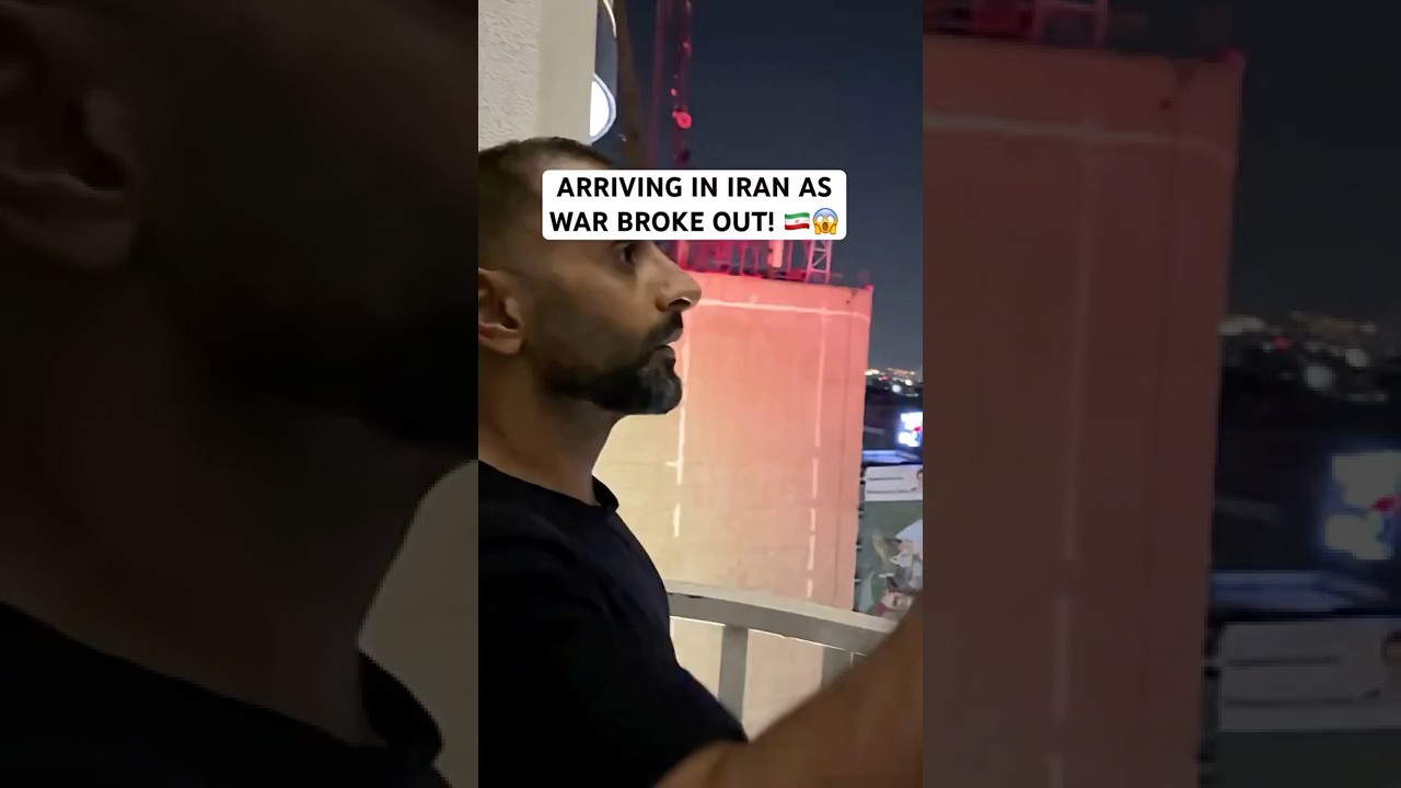 Arriving in Iran as war broke out! 🇮🇷