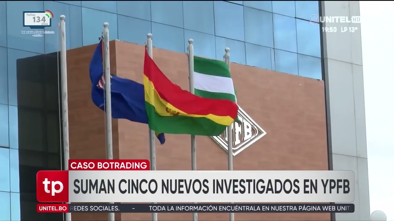 Caso Botrading: Fiscalía amplia investigación contra cinco funcionarios de YPFB